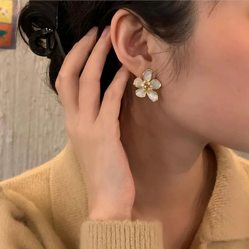 Pendientes Flores
