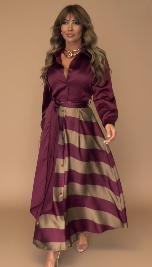 Vestido Milano - Elegante con lazo