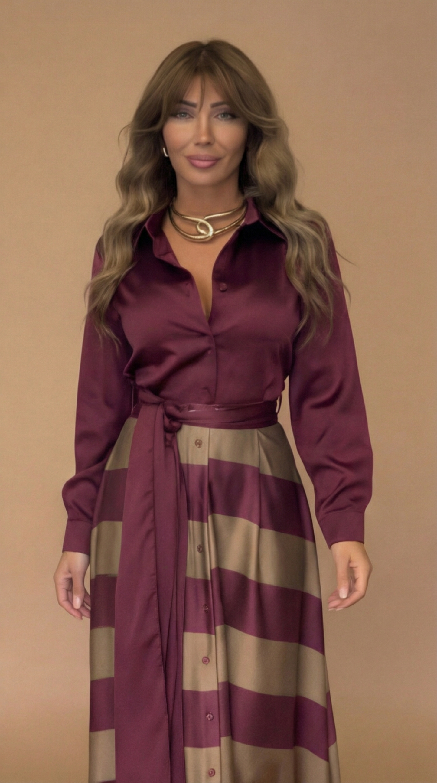 Vestido Milano - Elegante con lazo