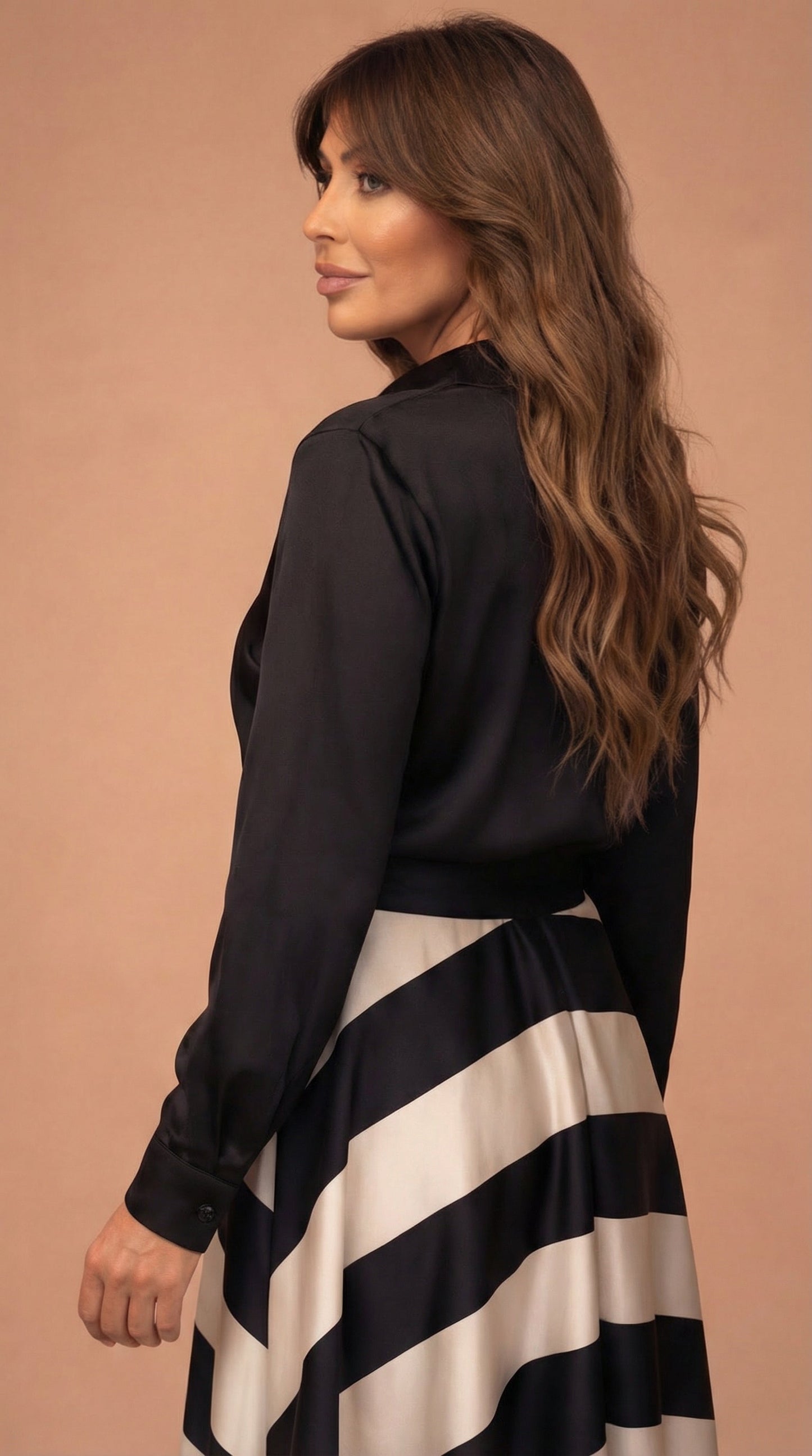 Vestido Milano - Elegante con lazo